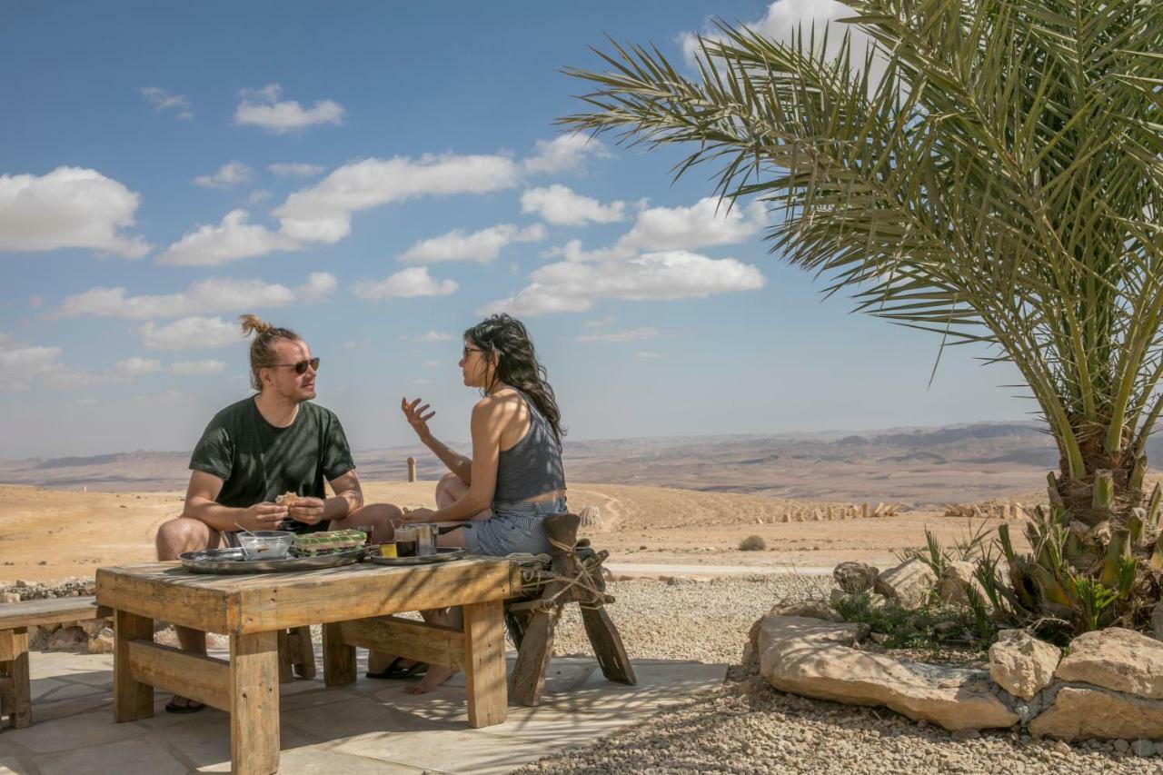 Desert Shade eco-camp Mitzpe Ramon Exterior foto